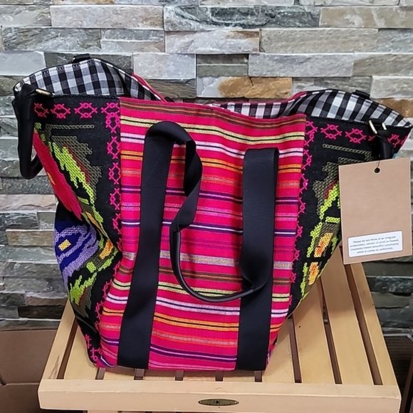 Clever Carriage Company Eclectic Shopper Satchel - Picture 4 of 9